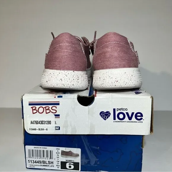 Skechers BOBS Summer Life Canvas Skipper Boat Shoes - Picture 6 of 7